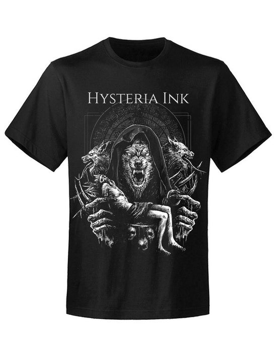 T-shirt unisexe Hysteria Ink  Srigala Ink