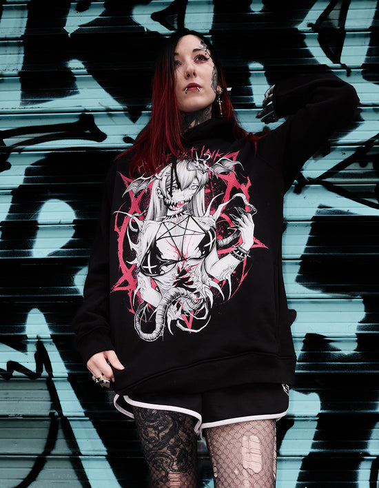 Sweat sider unisexe Hysteria Ink Manga Demon