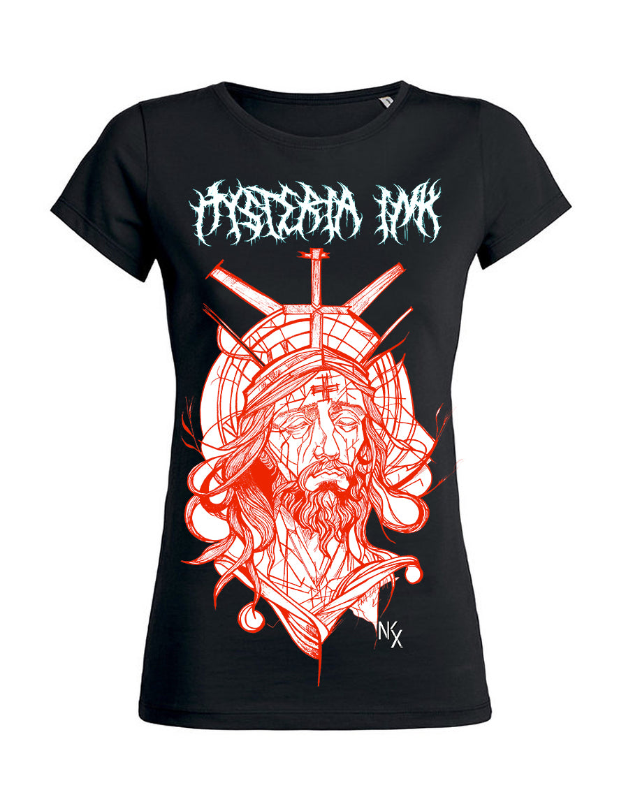 T-shirt femme Hysteria Ink X Natasha Kikx Christ 2
