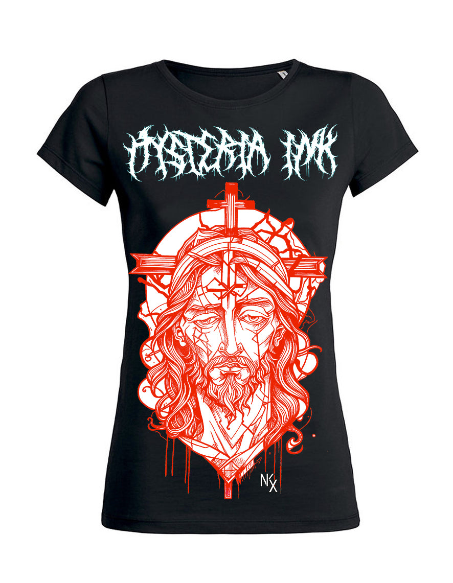 T-shirt femme Hysteria Ink X Natasha Kikx Christ 1