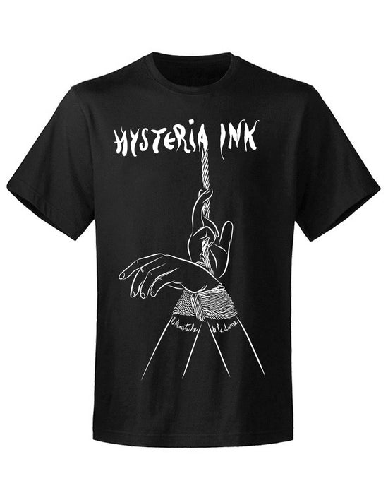 T-shirt unisexe Hysteria Ink  X La Moustache De La Dame