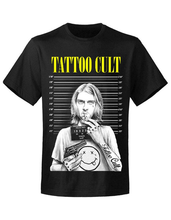 T-shirt unisexe Tattoo Cult Tattoo Kurt Yellow