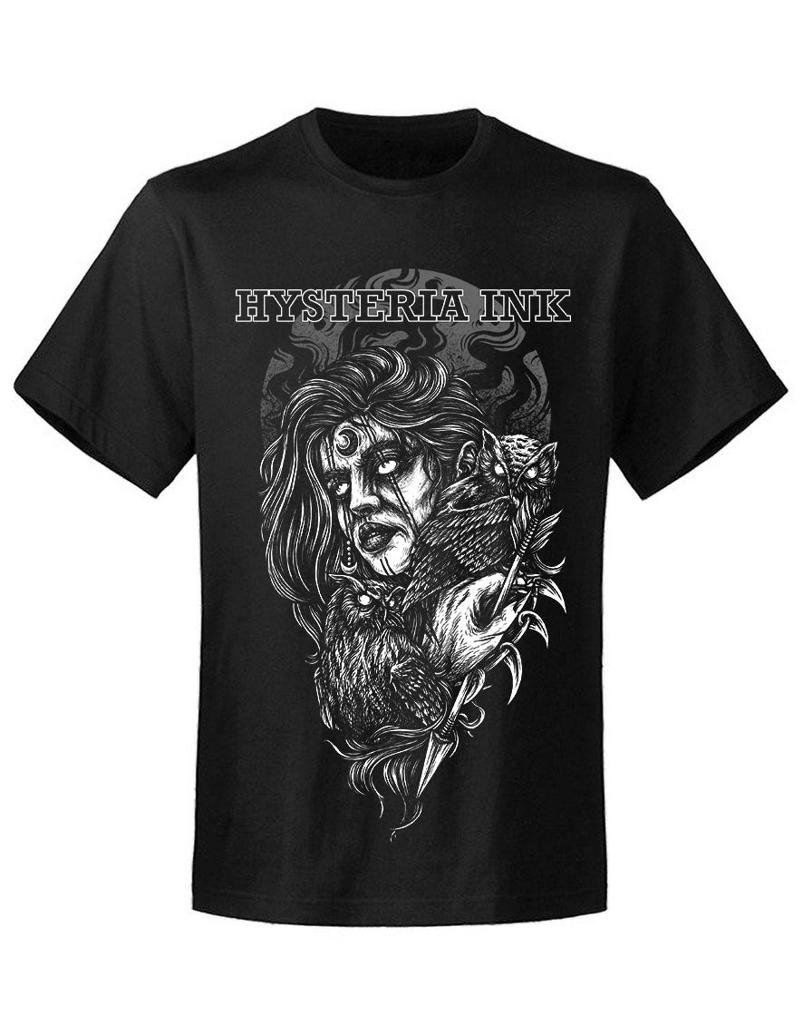 T-shirt unisexe Hysteria Ink Women Owl Ink