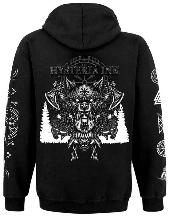 Sweat Zip Unisexe Hysteria Ink The Wolf Dicky Ink Nordic