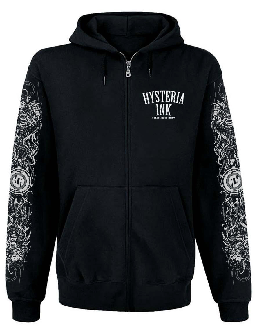 Sweat Zip Unisexe Hysteria Ink Chaos ink